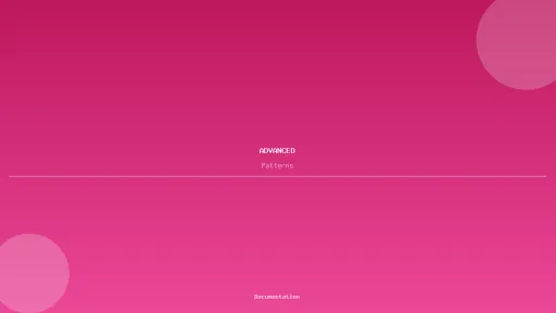 Advanced Query Patterns